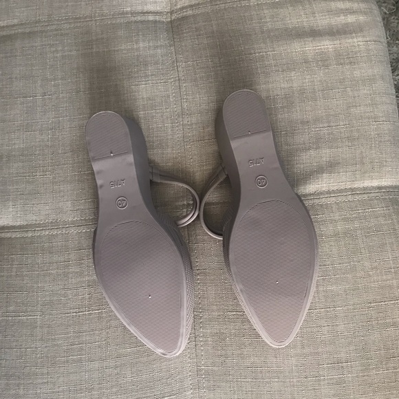 NWT Rubber Pointed Toe Slide Mules Size 40 - Picture 4 of 9